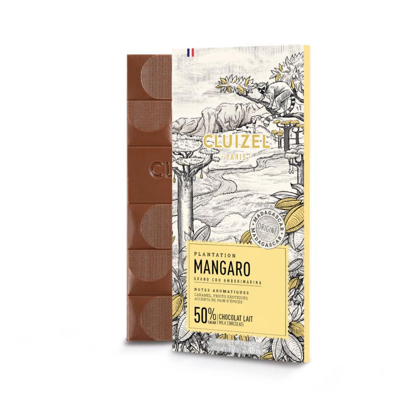 Plantation Mangaro Lait 50% - Vollmilchschokolade Tafel von Michel Cluizel Plantation Mangaro Lait 50% - Vollmilchschokolade Tafel von Michel Cluizel