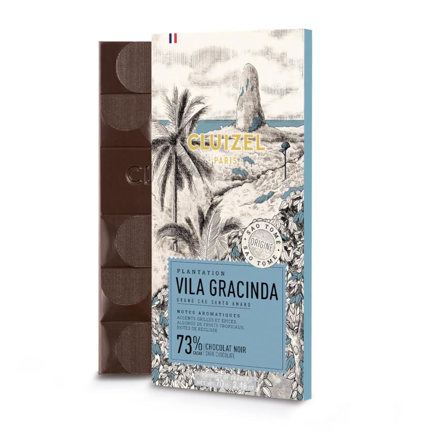 Chocolat Plantation Vila Gracinda Noir 73% von Michel Cluizel