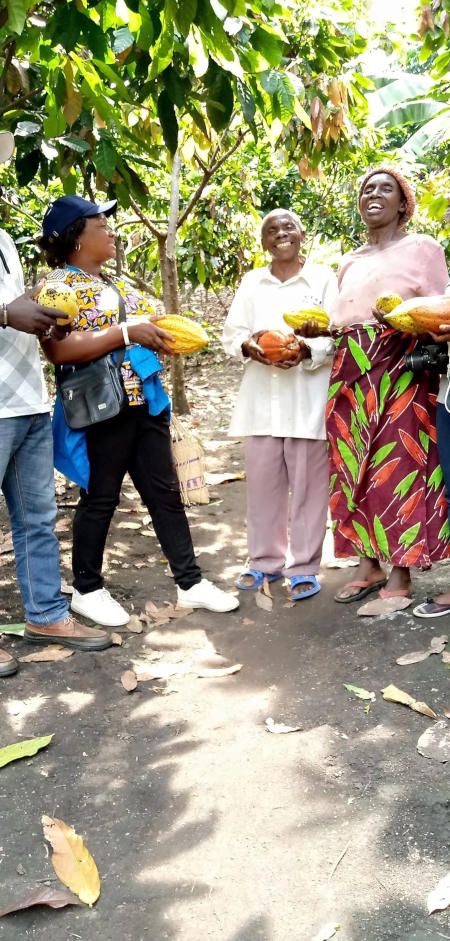 Farmerinnen bei Esco Kivu im Kongo