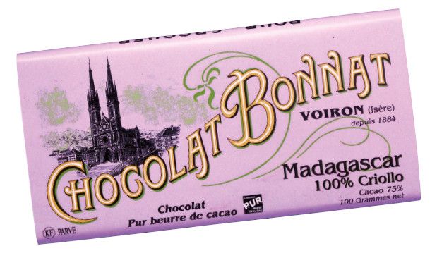 Tafelschokolade Madagascar von Chocolat Bonnat 100% Criollo Tafelschokolade Madagascar von Chocolat Bonnat 100% Criollo