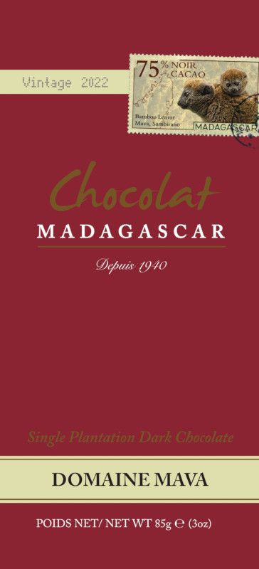 Single Domain - Mava Plantage - 75 % Schokolade von Chocolat Madagascar