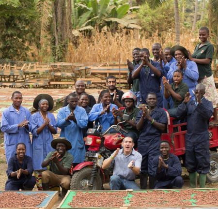 Das Team von Kokoa Kamili in Tanzania Das Team von Kokoa Kamili in Tanzania