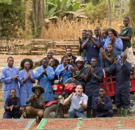 Das Team von Kokoa Kamili. Das Team von Kokoa Kamili.