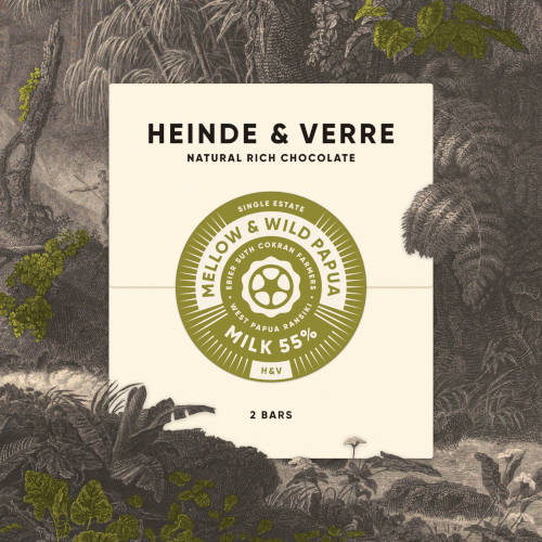 Mellow & Wild Papua Schokolade von Heinde & Verre