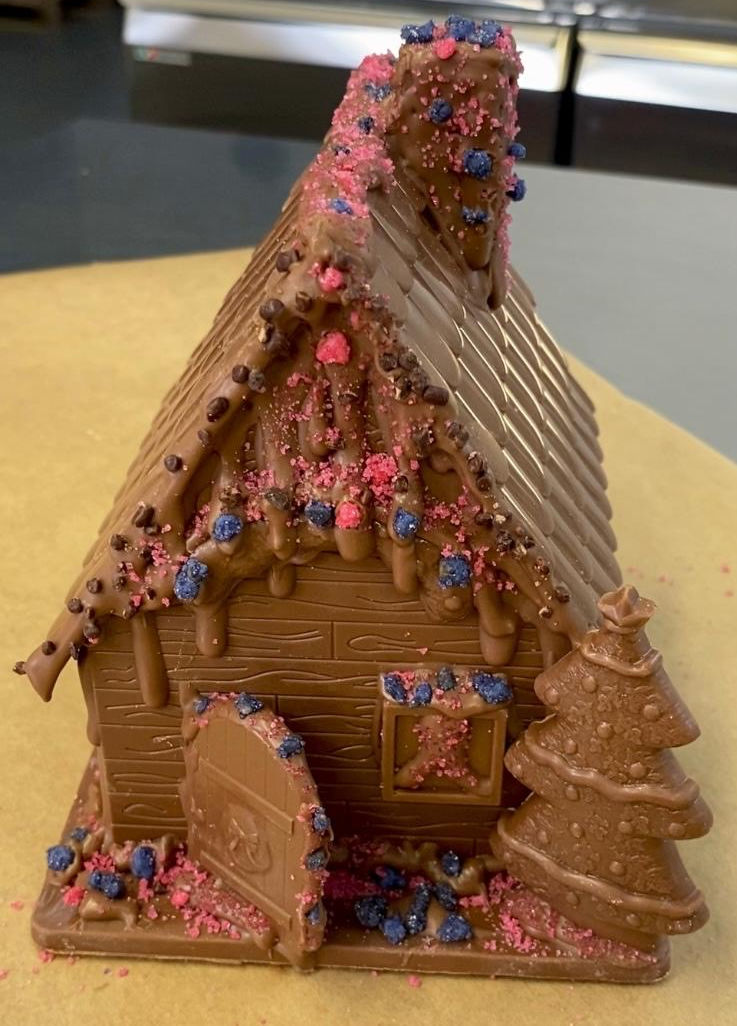 Hexenhaus aus Schokolade