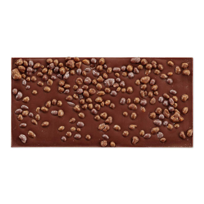 Karamell Vollmilch Schokolade Tafel, omNom, unverpackt