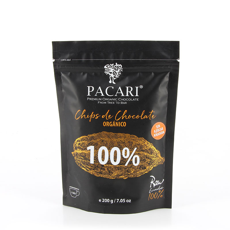 1kg Bio Roh-Kuvertüre 100% Paccari