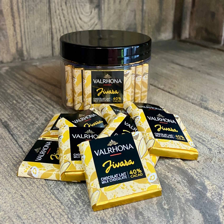 Jivara Milch Carrés 5g von Valrhona