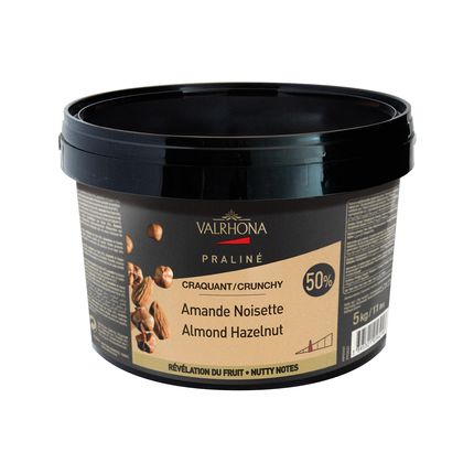 Knuspriges Praliné 50% „Praliné craquant“ von Valrhona