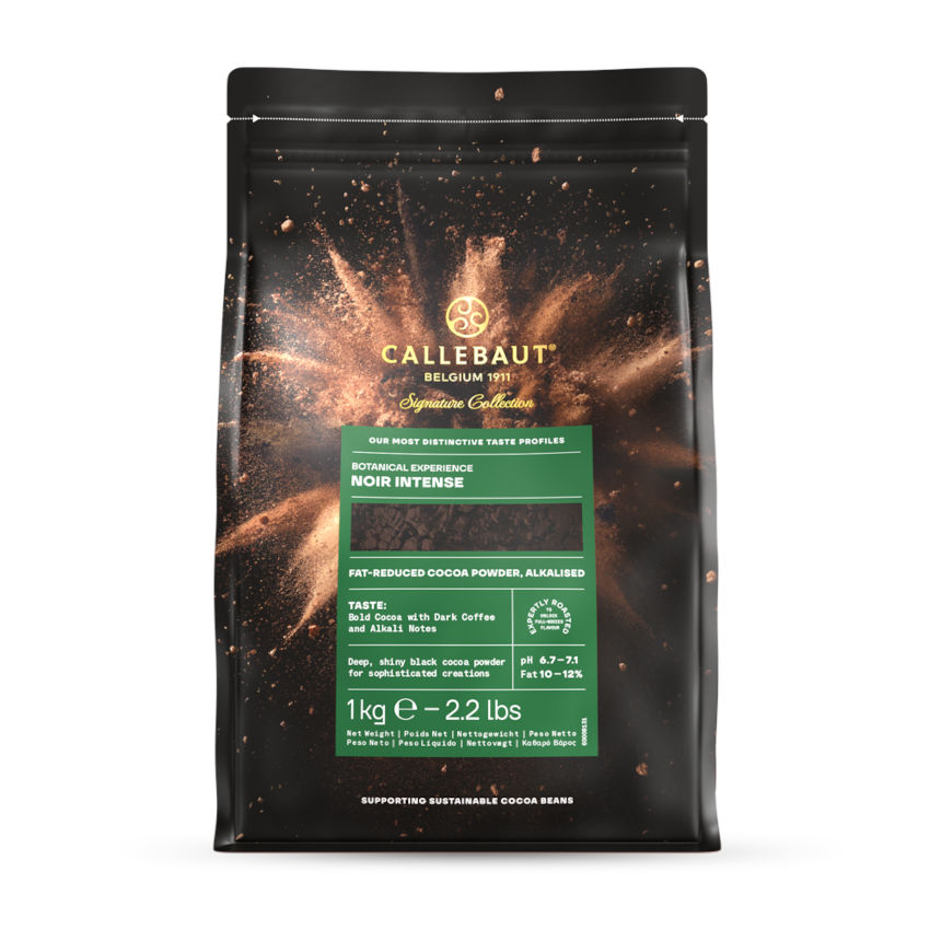 1kg Botanical Intense Noir Callebaut - Schwarzes Kakaopulver 10/12 stark entölt