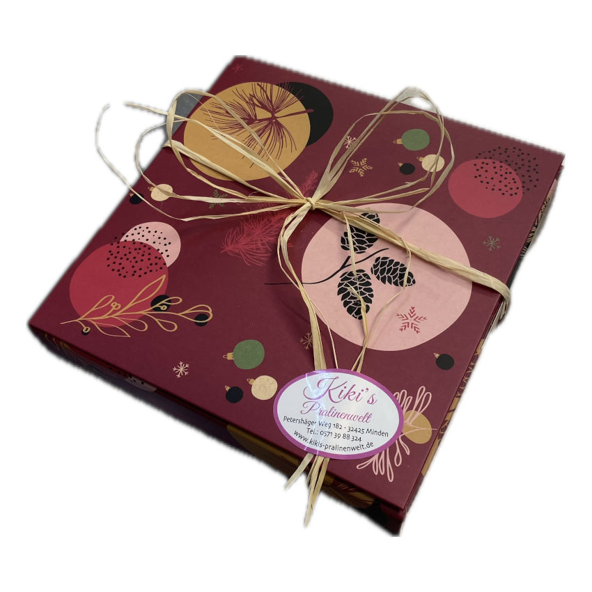 9er Pralinen Geschenkschachtel Herbst/Winter