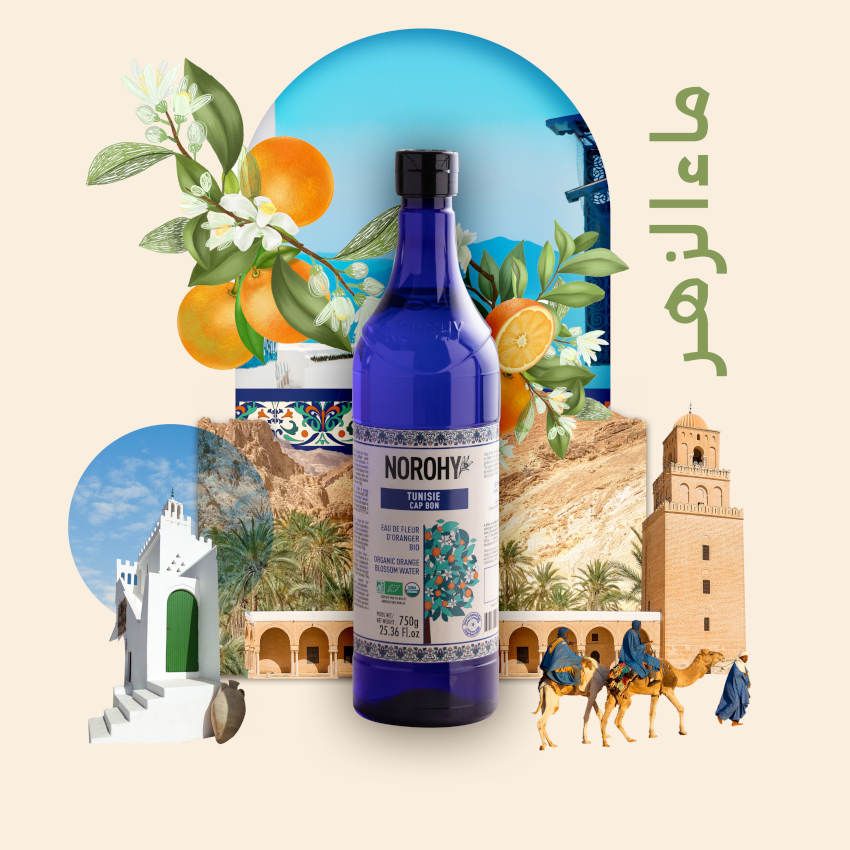 Bio Orangenblütenwasser Tunesien 225g von Norohy