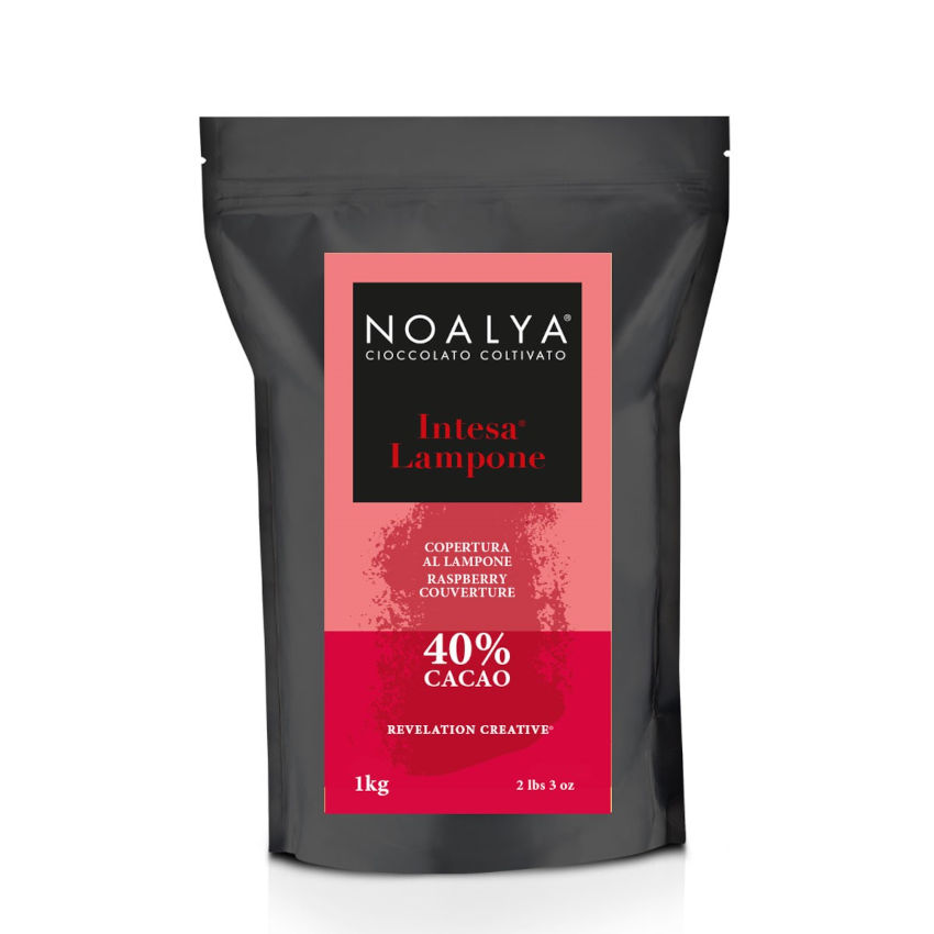 Himbeerkuvertüre „Intesa Lampone“ von Noalya