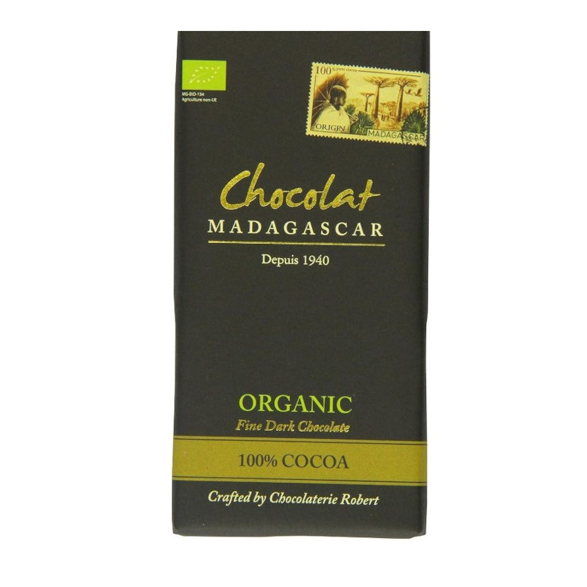 Bio 100% Kakao Tafel von Chocolat Madagascar