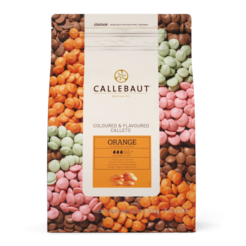 Orange Callets Callebaut
