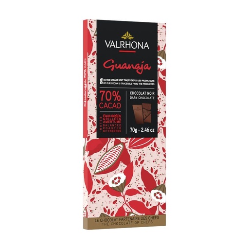 [080240] Guanaja 70 % - Schokoladen Tafel von Valrhona
