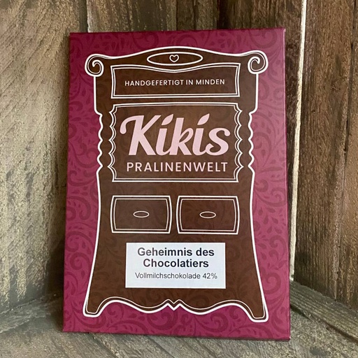 [110328] Kiki's Vollmilch Schokolade „Geheimnis des Chocolatiers“
