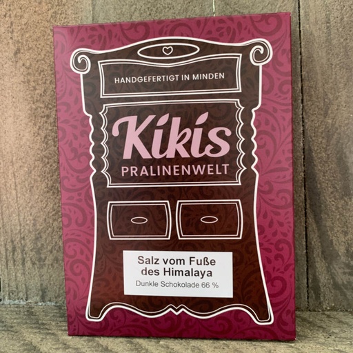 [110285] Kiki's Edelbitter Schokolade mit Salzprise