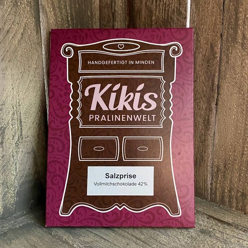 [110312] Kiki's Vollmilch Schokolade mit Salzprise