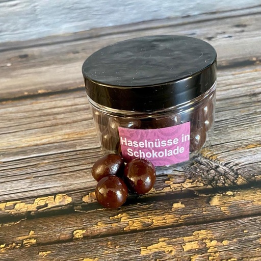 [haselnuesse-schokolade-valrhona] Haselnüsse in dunkler Schokolade von Valrhona