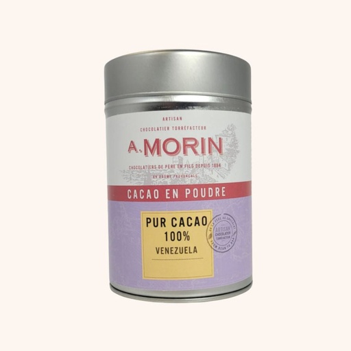 [criollo-kakaopulver-venezuela-morin] Edel Kakaopulver 100% Venezuela von Chocolaterie A. Morin