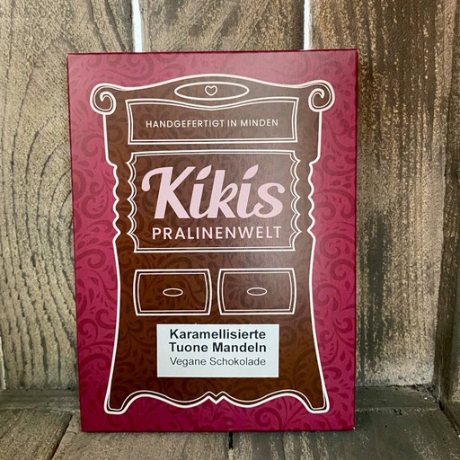 [170670] Kiki's vegane Reismilch Schokolade mit karamellisierten Mandeln